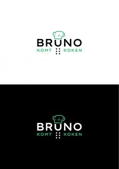 Logo & stationery # 1298031 for Logo for ’Bruno komt koken’ contest