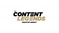 Logo & Huisstijl # 1216977 voor Rebranding van logo en huisstijl voor creatief bureau Content Legends wedstrijd