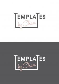 Logo & stationery # 942056 for Create a stylish and creative logo and lay-out for TEMPLATES By Char  contest