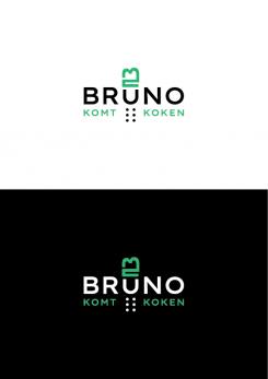 Logo & stationery # 1297508 for Logo for ’Bruno komt koken’ contest