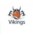 Logo & stationery # 1102326 for Basketbalclub Vikings contest