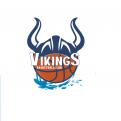 Logo & stationery # 1102438 for Basketbalclub Vikings contest