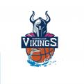 Logo & stationery # 1102441 for Basketbalclub Vikings contest