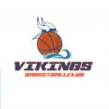Logo & stationery # 1102366 for Basketbalclub Vikings contest