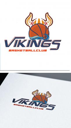 Logo & Huisstijl # 1102378 voor Basketbalclub Vikings wedstrijd
