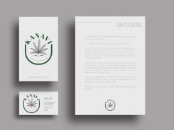 Logo & stationery # 1275592 for Cannabis cannot be reinvented will   but the logo and the design contest