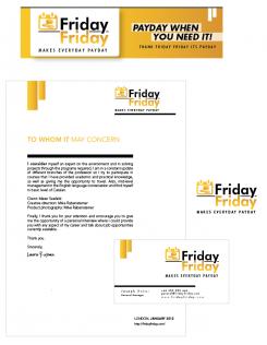 Logo & stationery # 68304 for Friday Friday contest