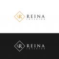 Logo & stationery # 1237639 for Logo for interior design  Reina  stam en staal  contest