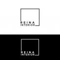 Logo & stationery # 1235436 for Logo for interior design  Reina  stam en staal  contest