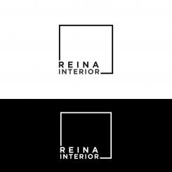 Logo & stationery # 1235436 for Logo for interior design  Reina  stam en staal  contest