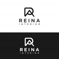 Logo & stationery # 1237673 for Logo for interior design  Reina  stam en staal  contest