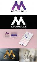 Logo & stationery # 1270124 for Logo  Slogan and page background for Monali contest