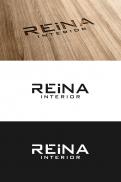 Logo & stationery # 1235733 for Logo for interior design  Reina  stam en staal  contest