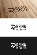 Logo & stationery # 1235738 for Logo for interior design  Reina  stam en staal  contest