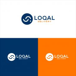 Logo & Huisstijl # 1251952 voor LOQAL DELIVERY is de thuisbezorgd van boodschappen van de lokale winkeliers  wedstrijd