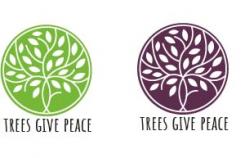 Logo & stationery # 1054022 for Treesgivepeace contest