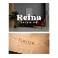 Logo & stationery # 1235725 for Logo for interior design  Reina  stam en staal  contest