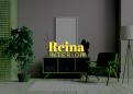 Logo & stationery # 1235704 for Logo for interior design  Reina  stam en staal  contest