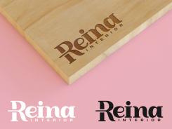 Logo & stationery # 1235941 for Logo for interior design  Reina  stam en staal  contest