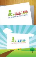 Logo & stationery # 843827 for Design a logo for an Italian based new kids concept called 'LaLa Land' that will contain a nursery, play café and a do it yourself bar for kids. contest