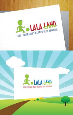 Logo & Huisstijl # 843827 voor Design a cute logo for 'LaLa Land', a new kids concept that will be Italy's first (bilingual) nursery with play café where kids cook themselves wedstrijd