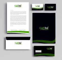 Logo & stationery # 1174900 for Design a logo and corporate identity for GolfTed   electric golf trolleys contest