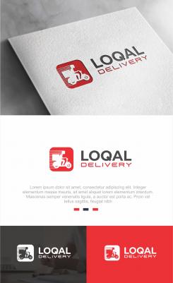 Logo & stationery # 1252023 for LOQAL DELIVERY is the takeaway of shopping from the localshops contest