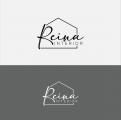 Logo & stationery # 1236437 for Logo for interior design  Reina  stam en staal  contest