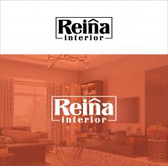 Logo & stationery # 1235359 for Logo for interior design  Reina  stam en staal  contest