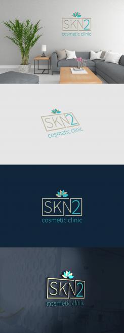 Logo & stationery # 1099448 for Design the logo and corporate identity for the SKN2 cosmetic clinic contest