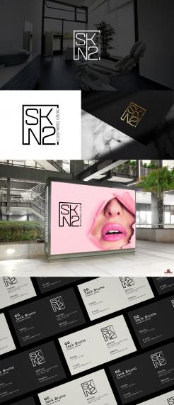 Logo & stationery # 1102969 for Design the logo and corporate identity for the SKN2 cosmetic clinic contest