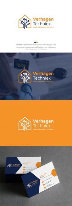 Logo & Huisstijl # 1291276 voor Ontwerp een strak en clean design voor installateur elektrotechniek en domotica wedstrijd