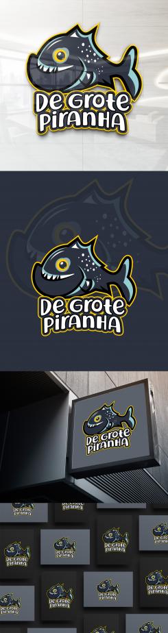 Logo & Huisstijl # 1133681 voor De grote piranha zoekt een gezicht! wedstrijd