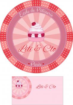 Logo & stationery # 911252 for "Very frenchy and girly chic" pastry class contest