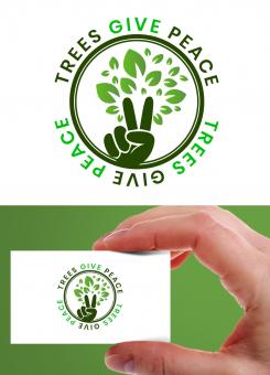 Logo & stationery # 1049978 for Treesgivepeace contest
