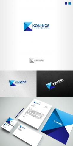 Logo & stationery # 960578 for Konings Finance   Control logo and corporate identity requested for a starter at interim assignments contest