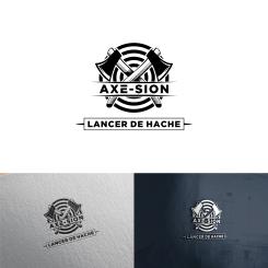 Logo & stationery # 1152612 for Create our logo and identity! We are Axe Sion! contest