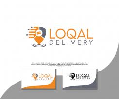 Logo & Huisstijl # 1252174 voor LOQAL DELIVERY is de thuisbezorgd van boodschappen van de lokale winkeliers  wedstrijd