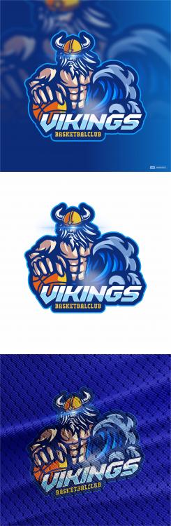 Logo & Huisstijl # 1102718 voor Basketbalclub Vikings wedstrijd