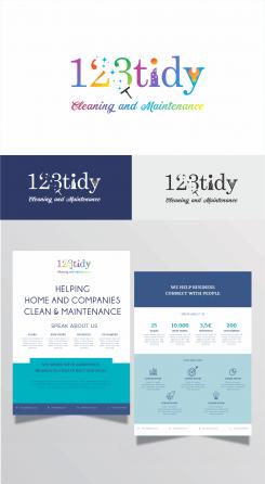 Logo & stationery # 1188170 for corporate identity and logo for a cleaning and maintenance company contest
