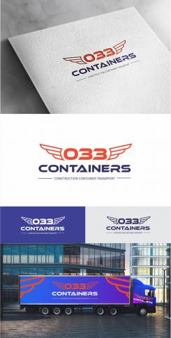 Logo & stationery # 1188174 for Logo for NEW company in transport of construction containers  truck and construction buckets  contest