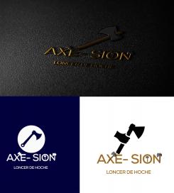 Logo & stationery # 1152330 for Create our logo and identity! We are Axe Sion! contest
