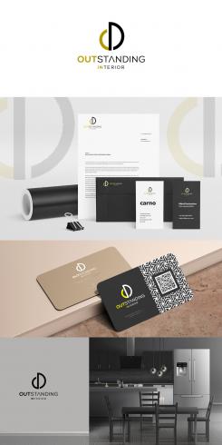 Logo & stationery # 1154167 for logo   corporate identity for a firm in interior design contest