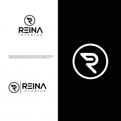Logo & stationery # 1235807 for Logo for interior design  Reina  stam en staal  contest