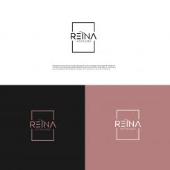 Logo & stationery # 1235809 for Logo for interior design  Reina  stam en staal  contest