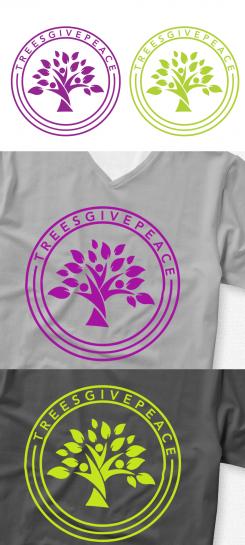 Logo & stationery # 1044776 for Treesgivepeace contest