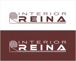 Logo & stationery # 1242995 for Logo for interior design  Reina  stam en staal  contest
