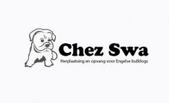 Logo & stationery # 622442 for Chez Swa! Design a logo for a rescue and rehoming shelter for the English bulldog contest