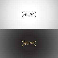 Logo & stationery # 1243188 for Logo for interior design  Reina  stam en staal  contest