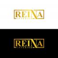 Logo & stationery # 1241485 for Logo for interior design  Reina  stam en staal  contest